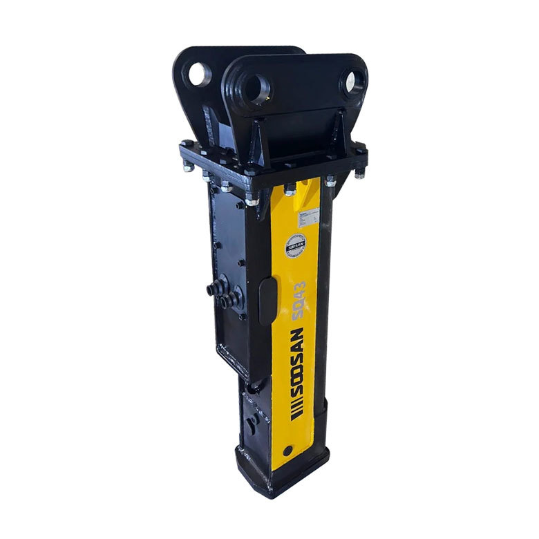 SOOSAN SQ43 Hydraulic Breaker — Durable & Reliable Excavator Attachment
